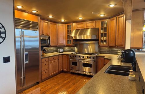 Powers Lake House | Grande Vista Manor-Beautiful Lakefront Home Minutes From Lake Geneva