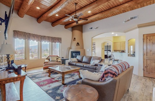 Ranchito House | Great Family Vacation House - Custom Built Adobe Home with Mountain Views