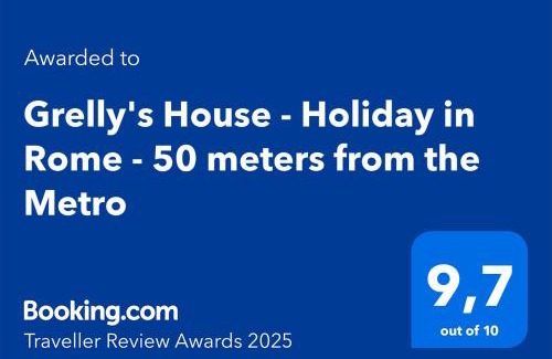 Tuscolano Apartment | Grelly's House - Holiday in Rome - 50 meters from the Metro