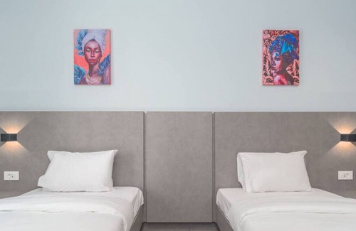 Duhur ash Shuwayr Apartment | Grey 102 2-Bedroom Apartment W/Terrace in Awkar