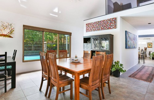 Callala Bay House | Grey Gables - Pet Friendly with Fireplace + Pool + Spa + Sauna
