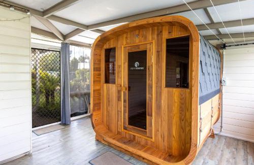 Callala Bay House | Grey Gables - Pet Friendly with Fireplace, Pool, Spa & Sauna