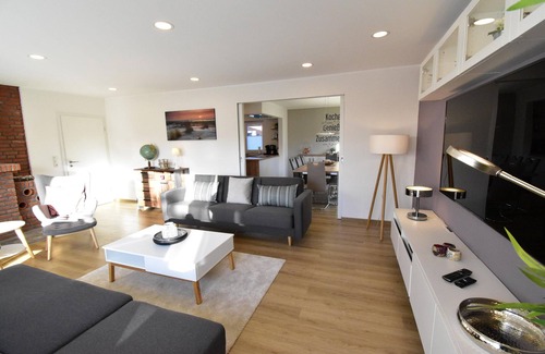 Norddeich House | Großes Freistehendes Ferienhaus für Acht Personen in Sackgassenlage in Norddeich