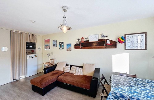 Merville-Franceville-Plage Apartment | Ground Floor Apartment with Terrace, Near Shops, Sleeps 4