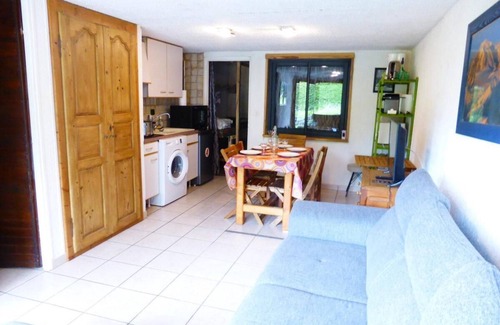 Les Contamines-Montjoie Apartment | Ground floor, terrace, parking, tv, 35m², Les Contamines-Montjoie