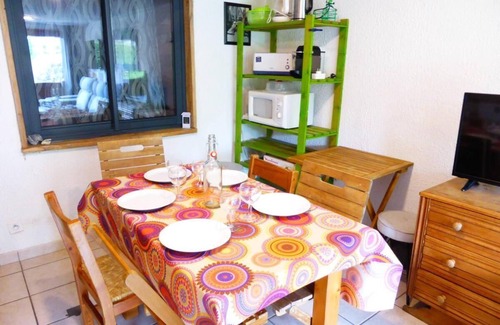 Les Contamines-Montjoie Apartment | Ground floor, terrace, parking, tv, 35m², Les Contamines-Montjoie