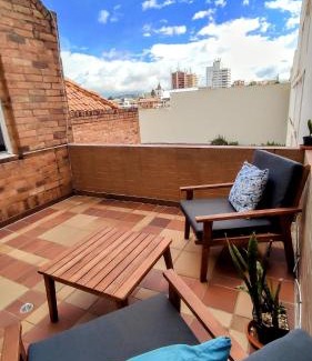 Tunja Apartment | GUAYACÁN Apartamento duplex en centro histórico de Tunja con 2 terrazas