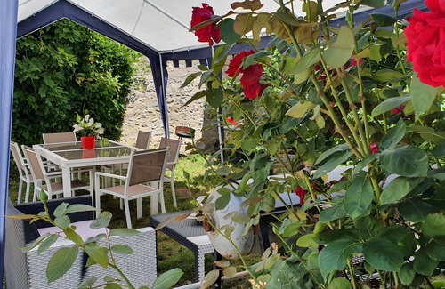 Cour-Cheverny Bed & Breakfast | Guest Room 'Chambre Iris - Le Petit Puits' with Shared Garden and Wi-Fi