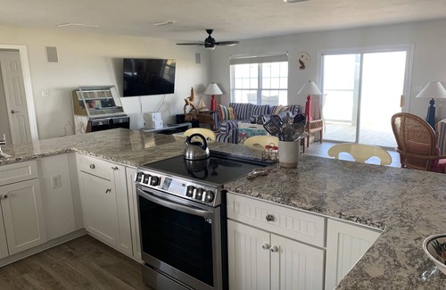 Alligator Point House | Gulf to Bay, on the beach home with bay access