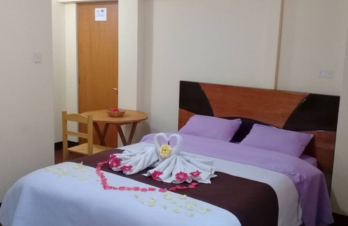 Huaraz Bed & Breakfast | hab. con vista jardin y montañas