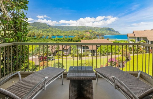 Princeville Condo | Hanalei Bay Resort 6203 By Parrish Kauai - fabulous ocean view & walk to Hanalei