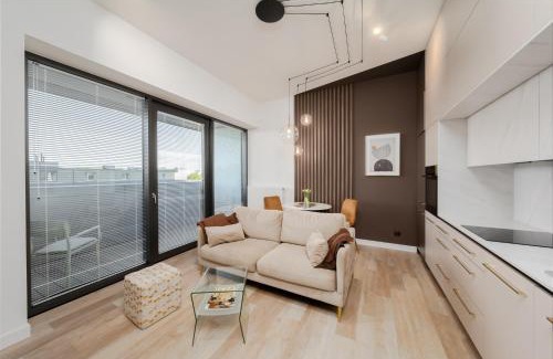 West Pomeranian Voivodeship Apartment | Hanza Tower Apartment No 428 - Swimming pool, jacuzzi, balcony, viewing terrace