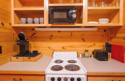 Mazama Cabin | Happy Pines 2BR Cabin w/King & Twin Beds