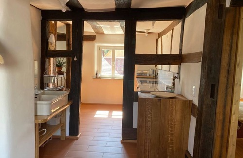 Erlenbach bei Dahn House | Haus der Behaglichkeit - vacation home, shower, WC, 2 bedrooms