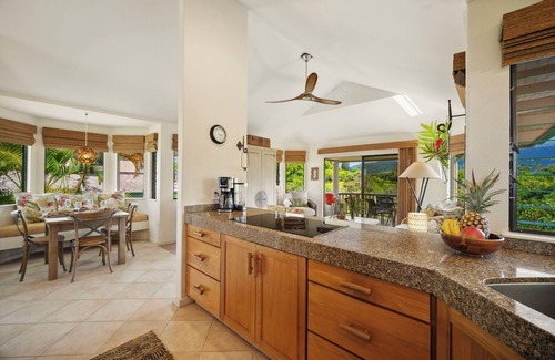 Princeville House | Hawaiian-style Oceanfront Villa - Outrageous Views, Beach Access, Ahh!