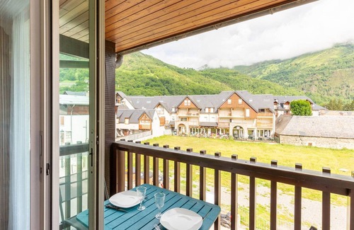 Saint-Lary-Soulan Apartment | Heart of Saint Lary Soulan, renovated 3-bedroom apartment for 11 with balcony views