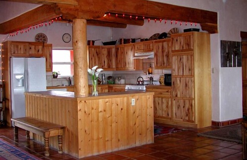 Taos House | Heathers Hacienda 2 Town VIews CIty Lights Evap cooling hot tub