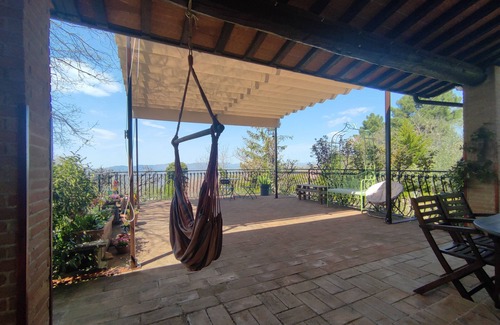 Preggio Villa | Heaven rural retreat with a stunning view on the lake between Tuscany and Umbria
