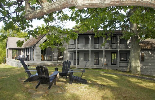 Grenell House | HGTV FEATURE 8 acre private island, tennis court, boathouse, kayaks,