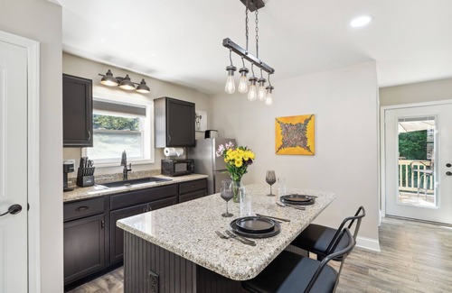 Hickory Apartment | Hickory Hideaway: Forest-View Haven w/Fire Pit!