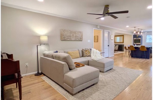 Rose Hill House | Hidden Haven near DC: 4Bed, 4Bath, Gym, Garage, All Private Parking & Amenities