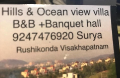 Rushikonda Apartment | Hills @ Ocean View B&B