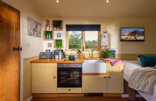 Wichenford Other | Hillside View Shepherds Hut - Ockeridge Rural Retreats