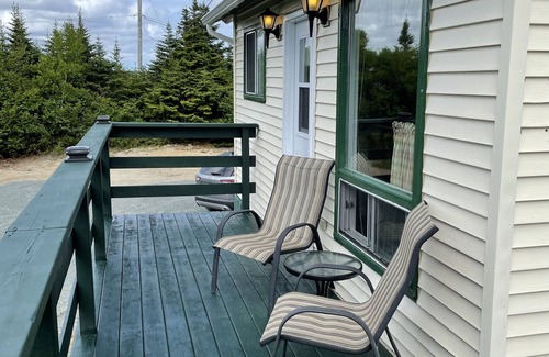 Cape Broyle Cottage | Hilltop Cottage steps from East Coast Trail, fishing & whale watching