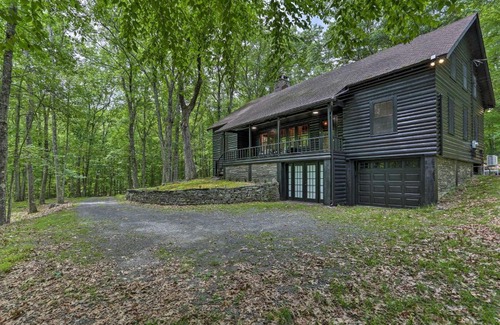 Lackawaxen House | Hilltop Lackawaxen Gem with River View and Fire Pit