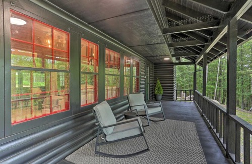 Lackawaxen House | Hilltop Lackawaxen Gem with River View and Fire Pit