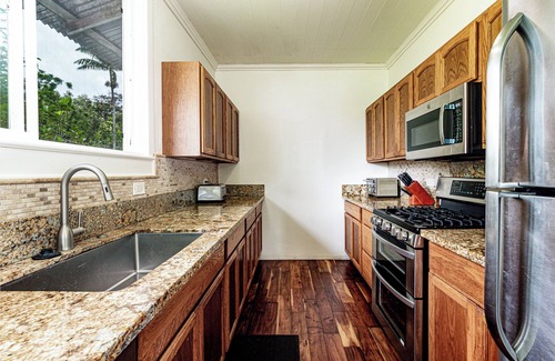 Hilo House | Hilo's Newest Richardson's Beach Park House. Best Loc. Snorkeling, Turtles.