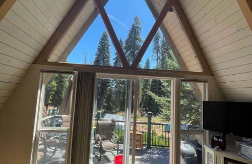 Peninsula Village Ski Chalet | Historic A-frame 2 bedrooms plus loft, AC, WIFI and boat slip. Enjoy your stay