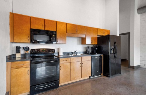 Downtown Louisville Apartment | Historic Loft in Center of Bourbon District