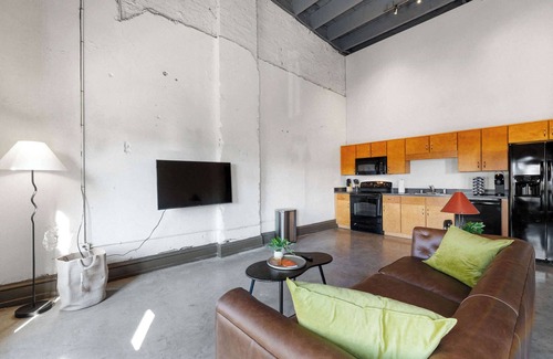 Downtown Louisville Apartment | Historic Loft in Center of Bourbon District