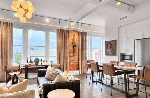 Downtown Condo | Historic Loft on Palafox | Luxury Stay in the Center of It All