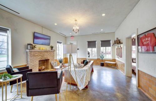 Tulsa House | Historic, Renovated Fire Station Vacation Rental!