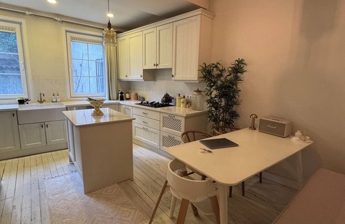 Arnavutkoy House | Historic White Mansion Bosphorus & Church View