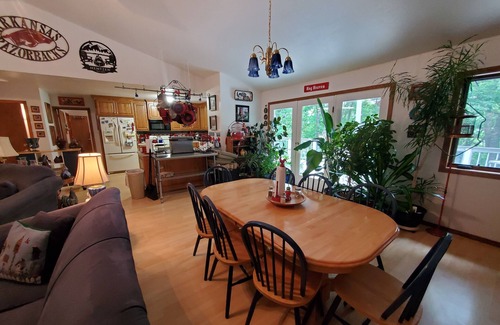 Lost Bridge Village House | Hog Heaven-Lakefront-2 Kitchens, 2 Living Areas, Private & Wooded