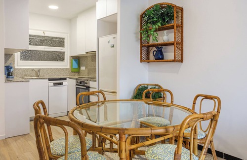 Palamos Apartment | Holiday Apartment "Aubi" with open terrace-balcony and an indoor terrace.