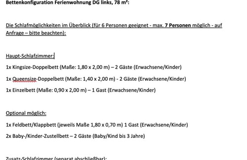 Verbandsgemeinde Pellenz Apartment | Holiday apartment Kruft for 1 - 8 persons with 2 bedrooms - Holiday apartment in one or multi-family