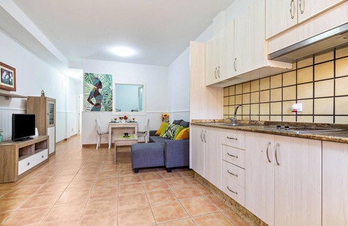 Tarajalejo Apartment | Holiday Apartment SaVoa Sea 365 near Beach with Open Terrace & Wi-Fi