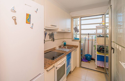 San Javier Apartment | Holiday Apartment "Urbanizacion Dos Playas" with Sea View, Shared Pool & Wi-Fi