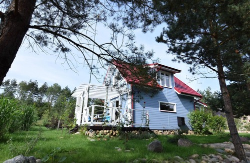 Parchowo House | Holiday Home near Lake Mausz with Sauna