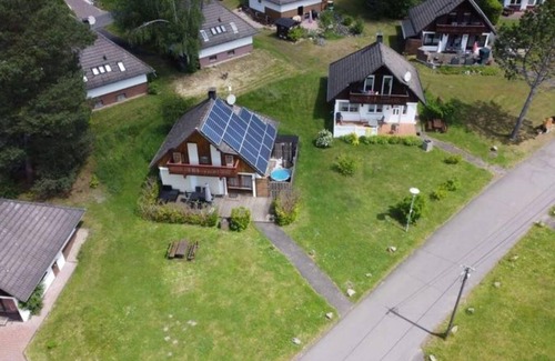 Feriendorf Silbersee House | Holiday home with hot tub