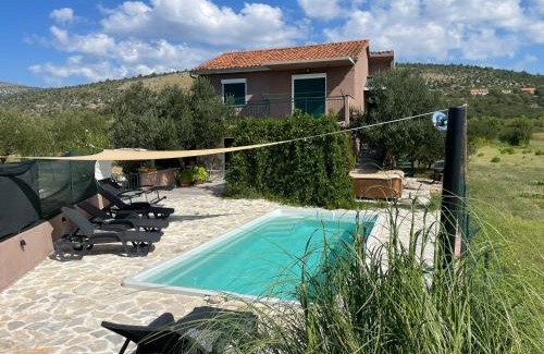 Danilo Biranj House | Holiday House Mablo with pool & jacuzzi