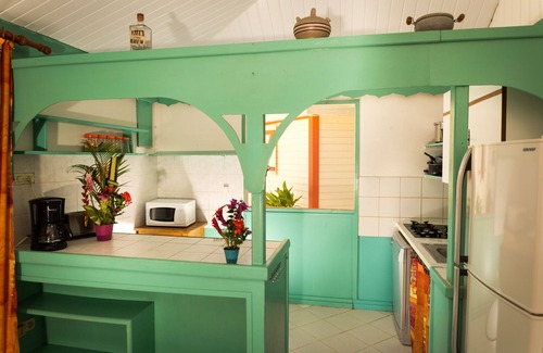 Pointe-Noire House | Holiday house with pool in a tropical garden, beach at walking distance