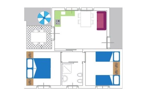 Cavalcaselle Apartment | Holiday park BelVedere - apartment Easy (2780)