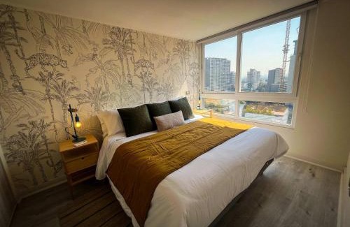 Nunoa Apartment | HOM I Depto 2D2B con Parking Metro PlazaEgana