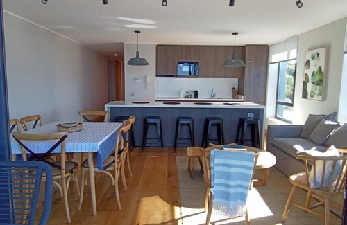 Puerto Varas Apartment | HOM I Depto Familiar 3D2B Terraza, Piscina y Parking