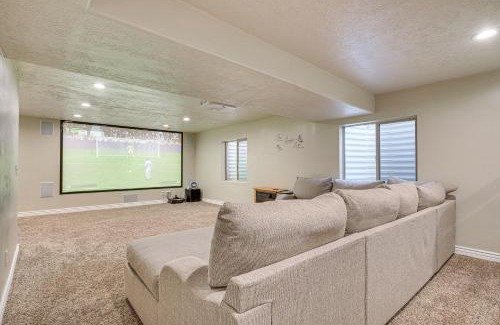 South Jordan Apartment | Home Theater and Patio South Jordan Basement Unit